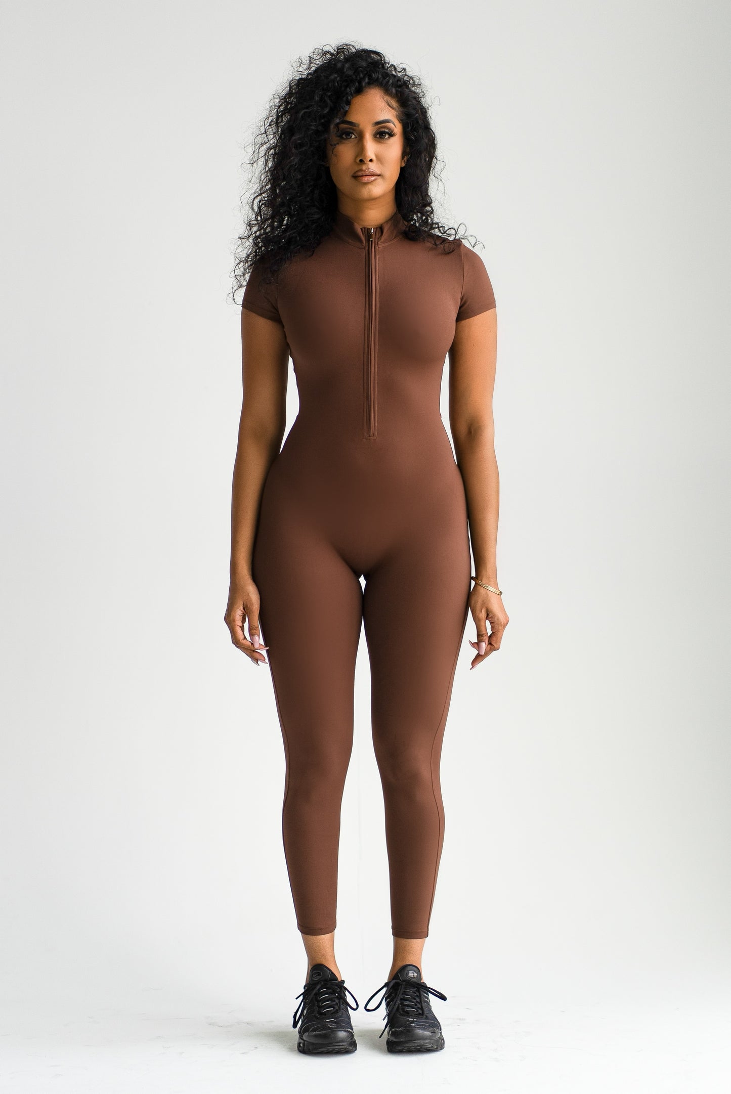 Second Skin | Moka Short Sleeve Jumpsuit