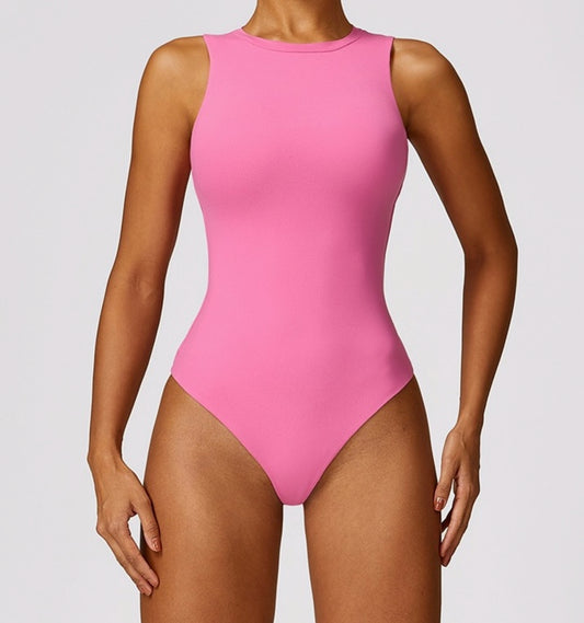 Cloud Bodysuit pink